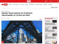 Bild zum Artikel: Mehr Energiesicherheit: Zweite Reserveblock im Kraftwerk Jänschwalde ist zurück am Netz