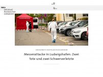 Bild zum Artikel: Nach Messerattacke in Ludwigshafen: Polizei setzt Schusswaffe ein