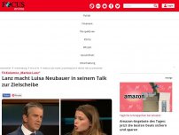 Bild zum Artikel: TV-Kolumne „Markus Lanz“: Lanz macht Luisa Neubauer in seinem...