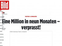 Bild zum Artikel: Pietro Lombardi - Eine Million in neun Monaten – verprasst!