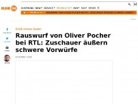 Bild zum Artikel: Rauswurf von Oliver Pocher bei RTL: Zuschauer äußern schwere Vorwürfe