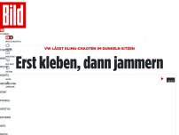 Bild zum Artikel: Klimakleber bei VW - Dieser Protest ging (fast) in die Hose