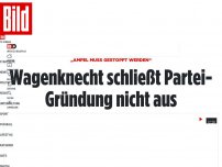 Bild zum Artikel: „Ampel muss gestoppt werden“ - Wagenknecht schließt Partei-Gründung nicht aus
