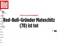 Bild zum Artikel: E-Mail an alle Mitarbeiter - Red-Bull-Gründer Mateschitz (78) ist tot
