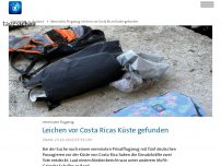 Bild zum Artikel: Costa Rica: Privatflugzeug mit fünf Deutschen vermisst