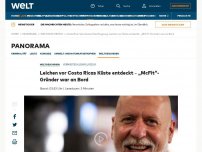Bild zum Artikel: Kleinflugzeug vor Costa Rica verschwunden – „McFit“-Gründer war an Bord