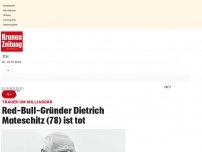 Bild zum Artikel: Medien: Red-Bull-Gründer Mateschitz (78) ist tot