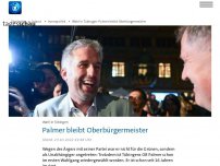 Bild zum Artikel: Boris Palmer bleibt OB von Tübingen