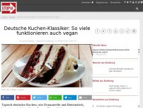 Bild zum Artikel: Deutsche Kuchen-Klassiker und ihre veganen Alternativen