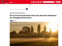 Bild zum Artikel: Oktober endet spätsommerlich: Bis 24 Grad! Deutschland steht...