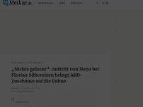 Bild zum Artikel: „Nichts gelernt“: Auftritt von Nena bei Florian Silbereisen bringt ARD-Zuschauer auf die Palme