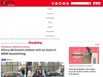 Bild zum Artikel: 40 Polizisten in München im Einsatz: Klimaschutz-Aktivisten...
