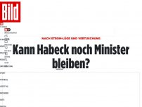 Bild zum Artikel: Nach Strom-Lüge und Vertuschung - Kann Habeck noch Minister bleiben?