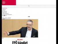 Bild zum Artikel: FPÖ kündigt Misstrauensantrag gegen Regierung an