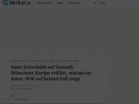 Bild zum Artikel: Samt Seitenhieb auf Hoeneß: Münchner Kneipe erklärt, warum sie Katar-WM auf keinen Fall zeigt