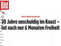 Bild zum Artikel: Justizirrtum in den USA - 30 Jahre unschuldig im Knast – tot nach 6 Monaten Freiheit