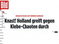 Bild zum Artikel: Wegen Attacke auf Vermeer-Gemälde - Knast! Holland greift gegen Klebe-Chaoten durch