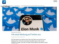 Bild zum Artikel: Nach Musk-Übernahme: VW setzt Werbung auf Twitter aus