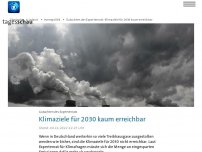 Bild zum Artikel: Expertenrat: Deutsche Klimaziele für 2030 kaum erreichbar