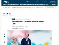 Bild zum Artikel: Die erstaunlichen Geschäfte des Heiko von der Leyen