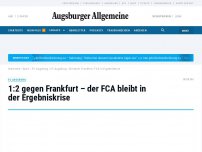 Bild zum Artikel: Gikiewicz im Tor: Mit dieser Startelf will der FCA gegen Frankfurt punkten