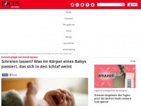 Bild zum Artikel: Cortisolspiegel und Herzfrequenz - Schreien lassen? Was im Körper eines Babys passiert, das sich in den Schlaf weint