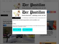 Bild zum Artikel: Damit sich keiner ankleben kann: Berlin besprüht alle Straßen mit Schmierseife