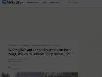 Bild zum Artikel: Wohnglück auf 18 Quadratmetern: So lebt es sich in einem Tiny House