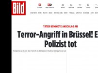 Bild zum Artikel: Attentäter angeschossen - Terror-Angriff in Brüssel! Ein Polizist tot