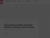 Bild zum Artikel: Ungeschminkt und verliebt: Andrea Berg schlendert im Normalo-Look durch Leipzig