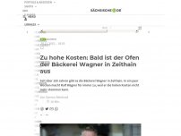 Bild zum Artikel: Zu hohe Kosten: Bald ist der Ofen der Bäckerei Wagner in Zeithain aus