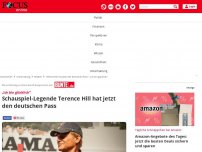 Bild zum Artikel: „Ich bin glücklich“: Schauspiel-Legende Terence Hill hat jetzt...