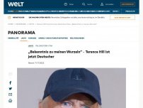 Bild zum Artikel: „Bekenntnis zu meinen Wurzeln“ – Terence Hill ist jetzt Deutscher