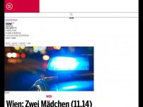Bild zum Artikel: Wien: Zwei Mädchen (11,14) in Wohnung vergewaltigt