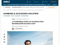 Bild zum Artikel: „In Großstädten erleben wir Auswüchse linker Identitätspolitik besonders stark“