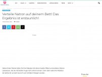 Bild zum Artikel: Verteile Natron auf deinem Bett! Das Ergebnis ist erstaunlich!