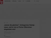 Bild zum Artikel: „Immer die gleichen“: Schlagerstar Heintje sauer, weil er nie zu Florian Silbereisen eingeladen wird
