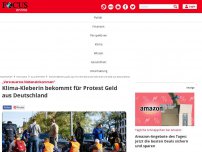 Bild zum Artikel: „Versteuertes Nebeneinkommen“ - Klima-Kleberin bekommt für Protest Geld aus Deutschland