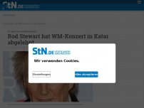 Bild zum Artikel: Für mehr als eine Million Dollar: Rod Stewart hat WM-Konzert in Katar abgelehnt