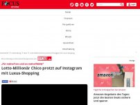 Bild zum Artikel: „Für meine Fans und an meine Neider“: Lotto-Millionär Chico...