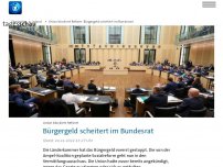 Bild zum Artikel: Bürgergeld scheitert im Bundesrat