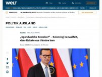 Bild zum Artikel: Russische Regierung fordert Entschuldigung von Polen