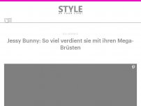 Bild zum Artikel: Jessy Bunny: So viel verdient sie mit ihren Mega-Brüsten