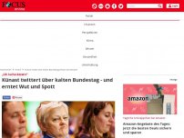 Bild zum Artikel: „Ich lache dezent“ - Künast-Tweet über kalten Bundestag erhitzt die Gemüter