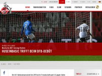 Bild zum Artikel: Huseinbasic trifft beim DFB-Debüt