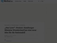 Bild zum Artikel: „One Love“-Protest: Hamburger Miniatur Wunderland hat eine neue Idee für die Nationalelf