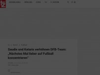 Bild zum Artikel: Große Schadenfreude bei Arabern nach DFB-Pleite: „Nächstes Mal lieber auf Fußball konzentrieren“