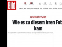 Bild zum Artikel: Infantino mit Faeser! - Wie es zu diesem irren Foto kam