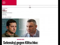 Bild zum Artikel: Selenskyj gegen Klitschko: Innenpolitischer Zwist in Kiew