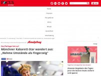 Bild zum Artikel: Sissi Perlinger gibt Abschied: Münchner Kabarett-Star hört auf...